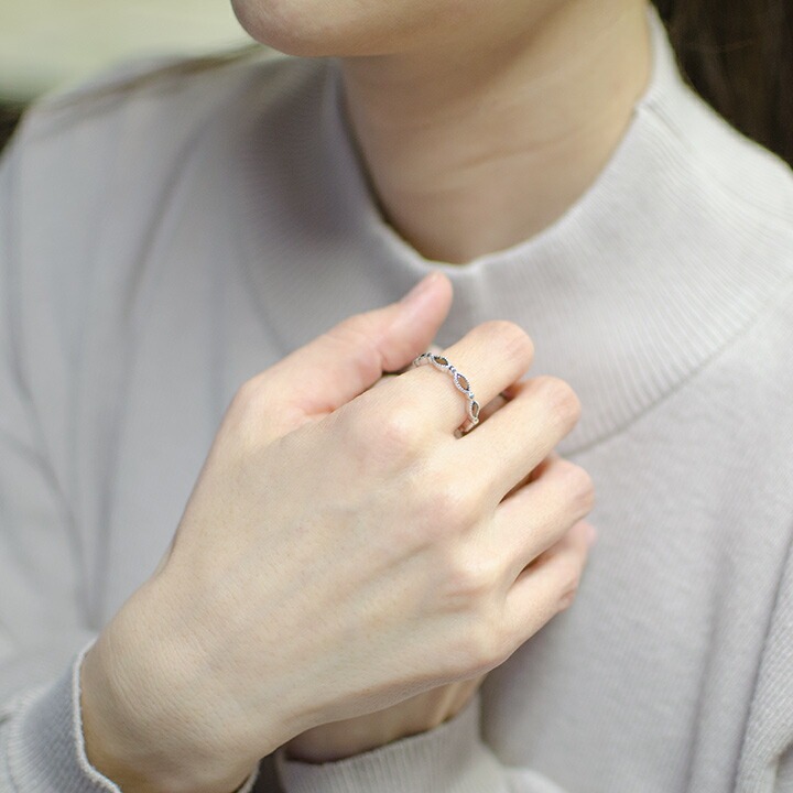 umu -アム- FINE JEWELRY STUIDIOK18 マーキス スモーキークォーツ リングrg0257_i2.jpg