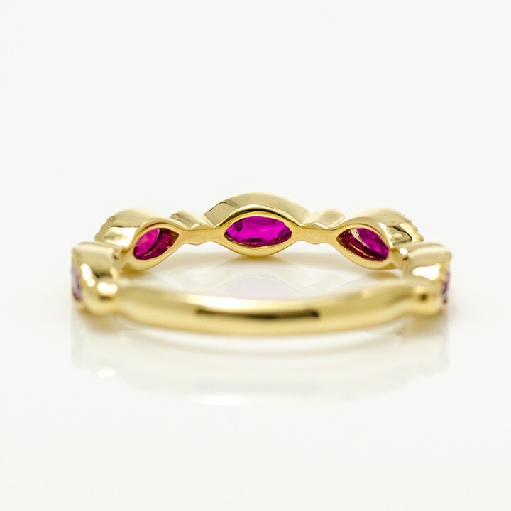 umu -アム- FINE JEWELRY STUIDIOK18 マーキス ルビー リングrg0260_u.jpg