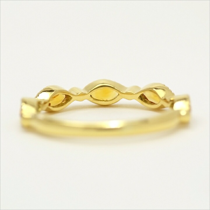 umu -アム- FINE JEWELRY STUIDIOK18 マーキス シトリン リングrg0261_u.jpg