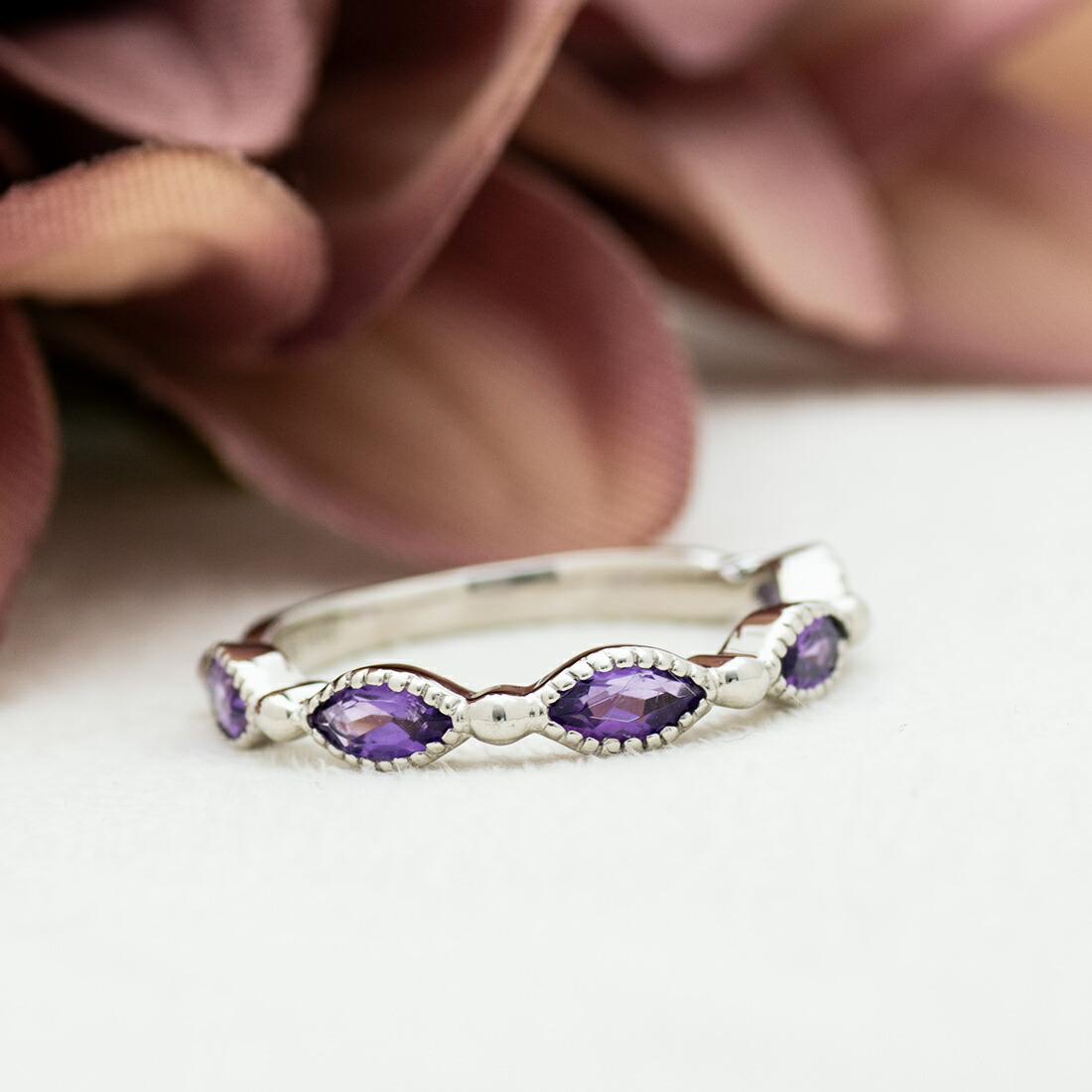 umu -アム- FINE JEWELRY STUIDIOマーキス アメシスト リングrg0253_1.jpg