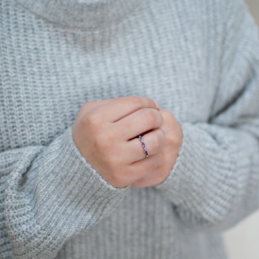 umu -アム- FINE JEWELRY STUIDIOマーキス アメシスト リングrg0253_i2.jpg