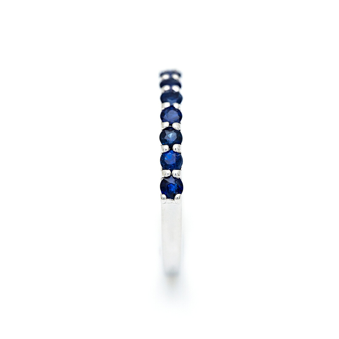 umu -アム- FINE JEWELRY STUIDIOブルーサファイア ハートモチーフ リングrg0267_y.jpg