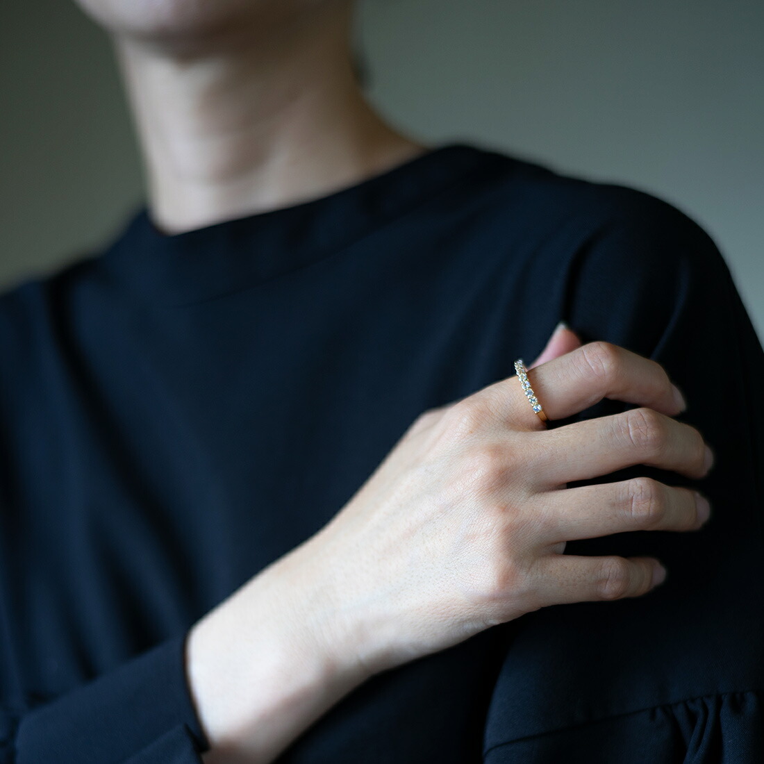 umu -アム- FINE JEWELRY STUIDIOブルームーンストーン ハートモチーフ リングrg0269_i3.jpg