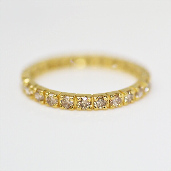 umu -アム- FINE JEWELRY STUIDIOブラウンダイヤモンド フルエタニティリングrg0283_m.jpg