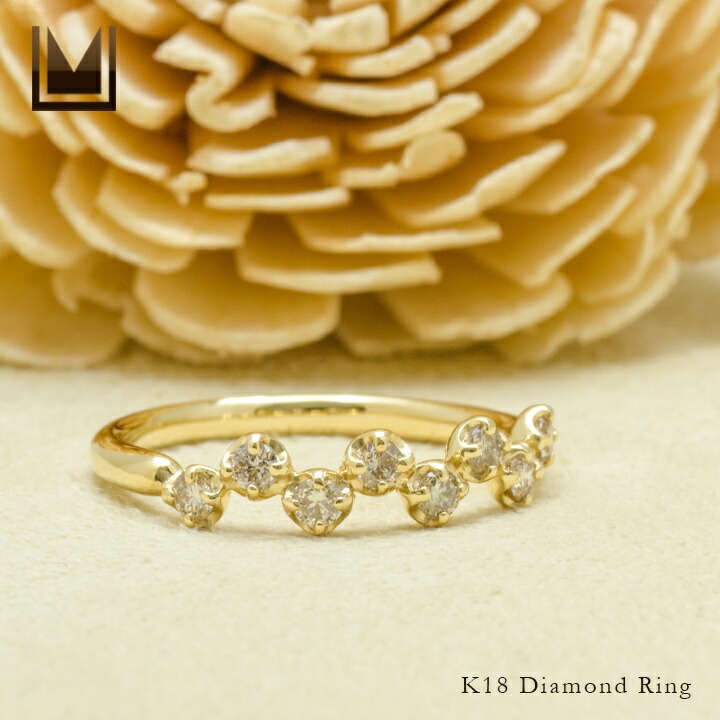 umu -アム- FINE JEWELRY STUIDIOK18 ダイヤモンド リング 「stellato」rg0287_1.jpg