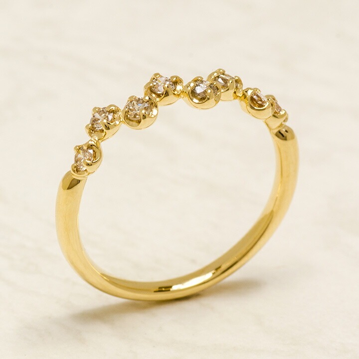 umu -アム- FINE JEWELRY STUIDIOK18 ダイヤモンド リング 「stellato」rg0287_kanban2.jpg