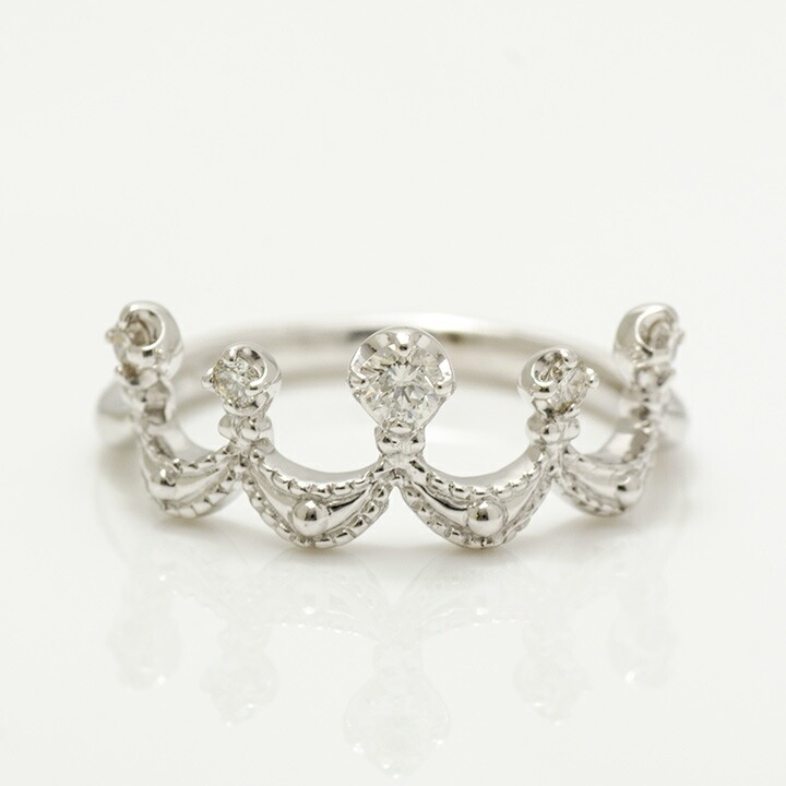 umu -アム- FINE JEWELRY STUIDIOK18 ダイヤモンド リング 「regina」rg0295_m.jpg