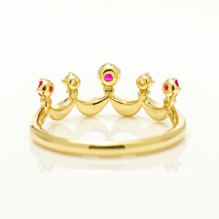 umu -アム- FINE JEWELRY STUIDIOK18 ルビー ダイヤモンド リング 「regina」rg0297_u.jpg