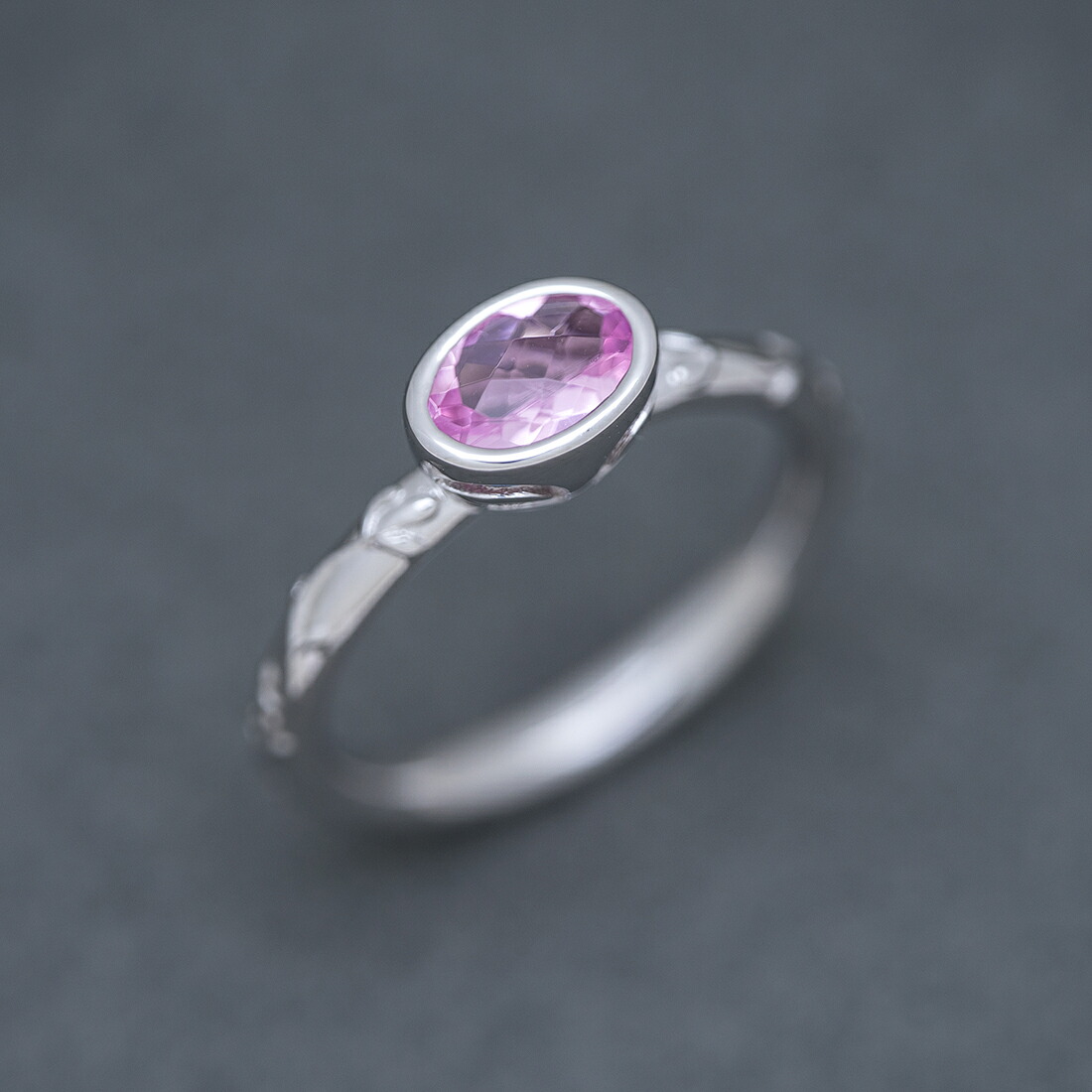 umu -アム- FINE JEWELRY STUIDIOピンククォーツ リング 「brocca」rg0300_kanban2.jpg