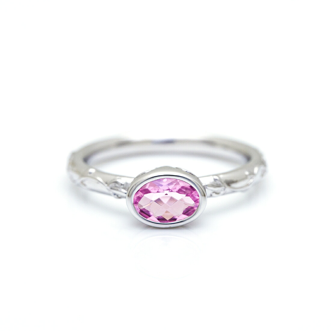 umu -アム- FINE JEWELRY STUIDIOピンククォーツ リング 「brocca」rg0300_m.jpg