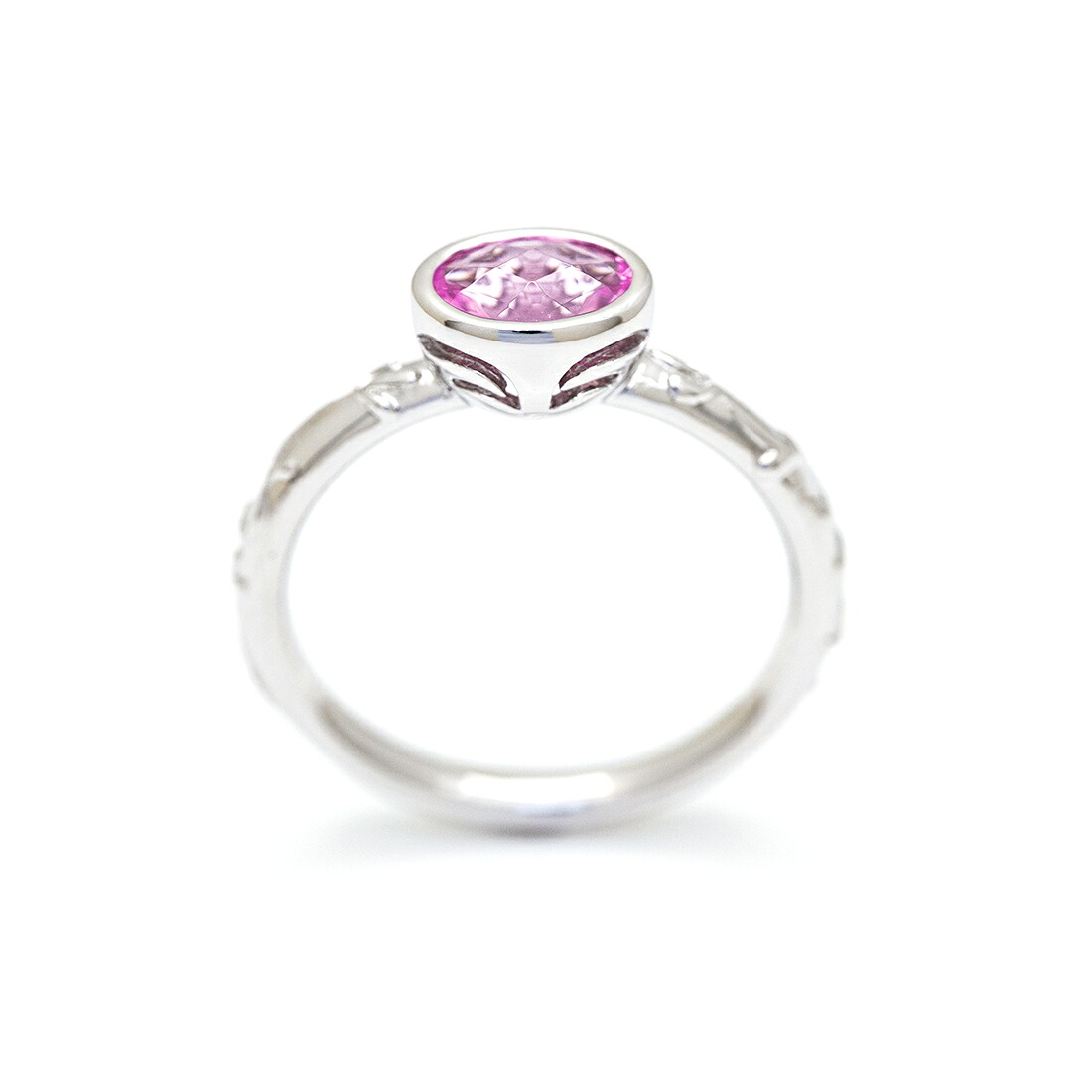 umu -アム- FINE JEWELRY STUIDIOピンククォーツ リング 「brocca」rg0300_s.jpg