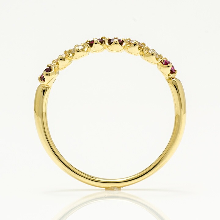 umu -アム- FINE JEWELRY STUIDIOK18 ルビー ダイヤモンド リング 「stellato」rg0306_s.jpg