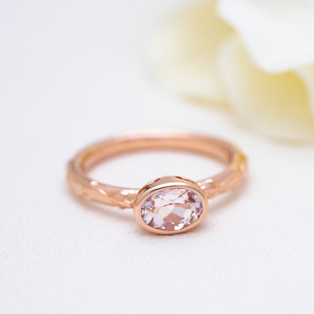 umu -アム- FINE JEWELRY STUIDIOクンツァイト リング 「brocca」rg0313_1.jpg