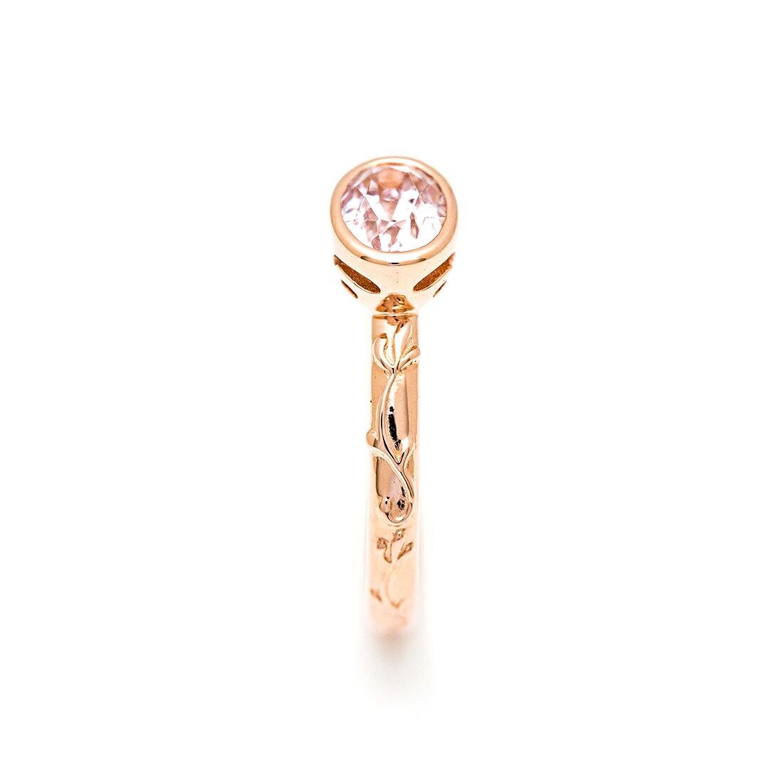 umu -アム- FINE JEWELRY STUIDIOクンツァイト リング 「brocca」rg0313_y.jpg
