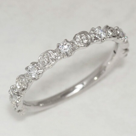 umu -アム- FINE JEWELRY STUIDIOK18 ダイヤモンド バラモチーフ リング 「rosa」rg0318_kanban2.jpg