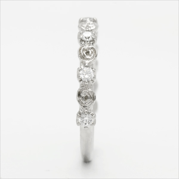 umu -アム- FINE JEWELRY STUIDIOK18 ダイヤモンド バラモチーフ リング 「rosa」rg0318_y.jpg