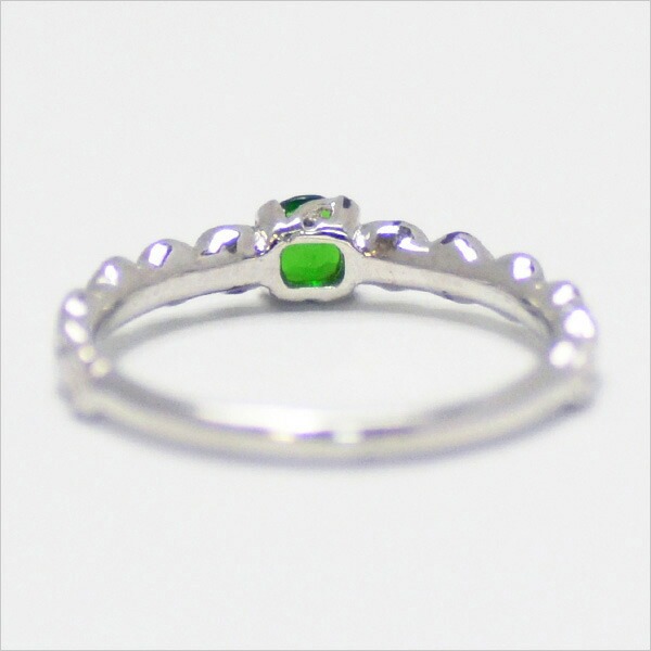 umu -アム- FINE JEWELRY STUIDIOK18 クロムダイオプサイト バラモチーフ リング 「rosa」rg0322_u.jpg