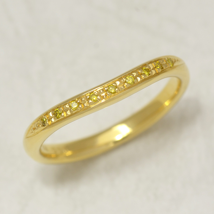 umu -アム- FINE JEWELRY STUIDIOカナリーダイヤモンド リングrg0328_kanban2.jpg