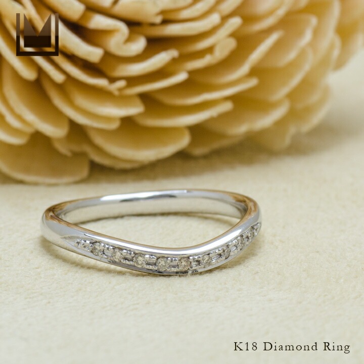 K18 ダイヤモンド リング[商品番号:RG0329] | umu -アム- FINE JEWELRY