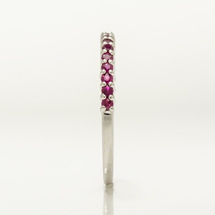 umu -アム- FINE JEWELRY STUIDIOK18 ルビー エタニティリング 「fila」rg0332_y.jpg