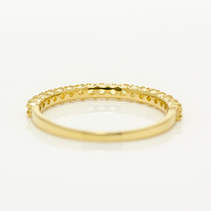 umu -アム- FINE JEWELRY STUIDIOK18 イエローサファイア エタニティリング 「fila」rg0333_u.jpg
