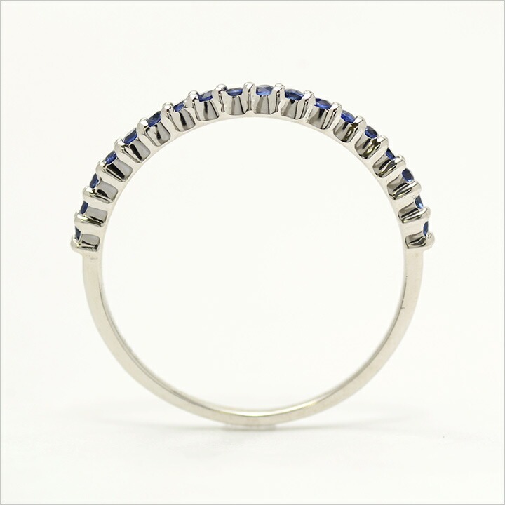 umu -アム- FINE JEWELRY STUIDIOK18 ブルーサファイア エタニティリング 「fila」rg0334_s.jpg