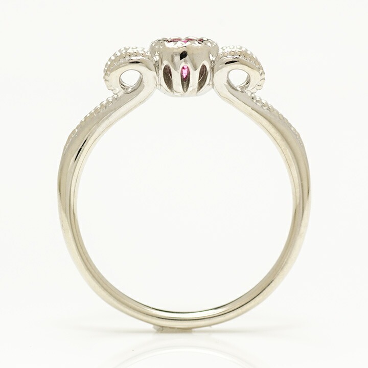 umu -アム- FINE JEWELRY STUIDIOK18 ルベライト リング 「curva」rg0339_s.jpg