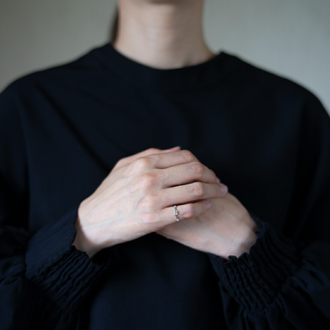 umu -アム- FINE JEWELRY STUIDIOダイヤモンド フラワーモチーフ リングrg0365_i2.jpg