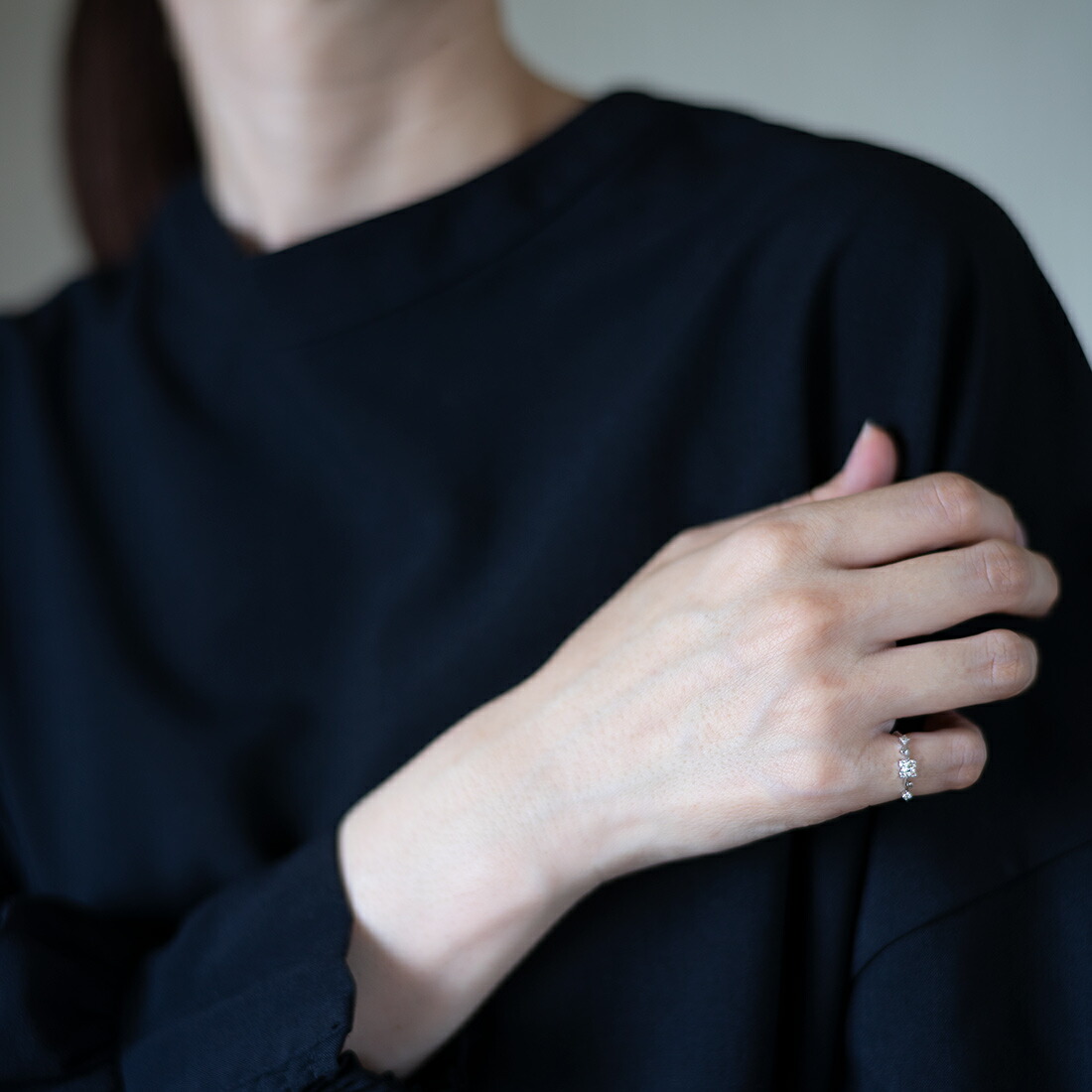 umu -アム- FINE JEWELRY STUIDIOダイヤモンド フラワーモチーフ リングrg0365_i3.jpg