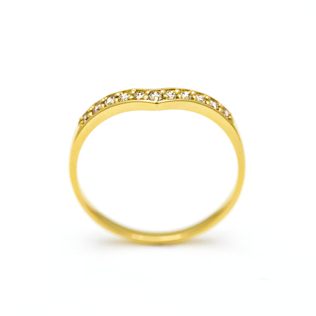 umu -アム- FINE JEWELRY STUIDIOダイヤモンド Vライン リングrg0367_s.jpg