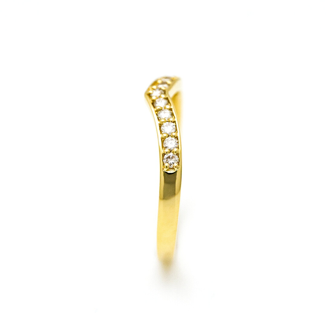 umu -アム- FINE JEWELRY STUIDIOダイヤモンド Vライン リングrg0367_y.jpg