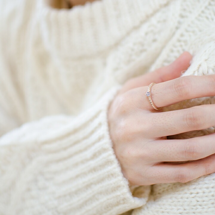 umu -アム- FINE JEWELRY STUIDIOタンザナイト リング 「parca」rg0375_i3.jpg