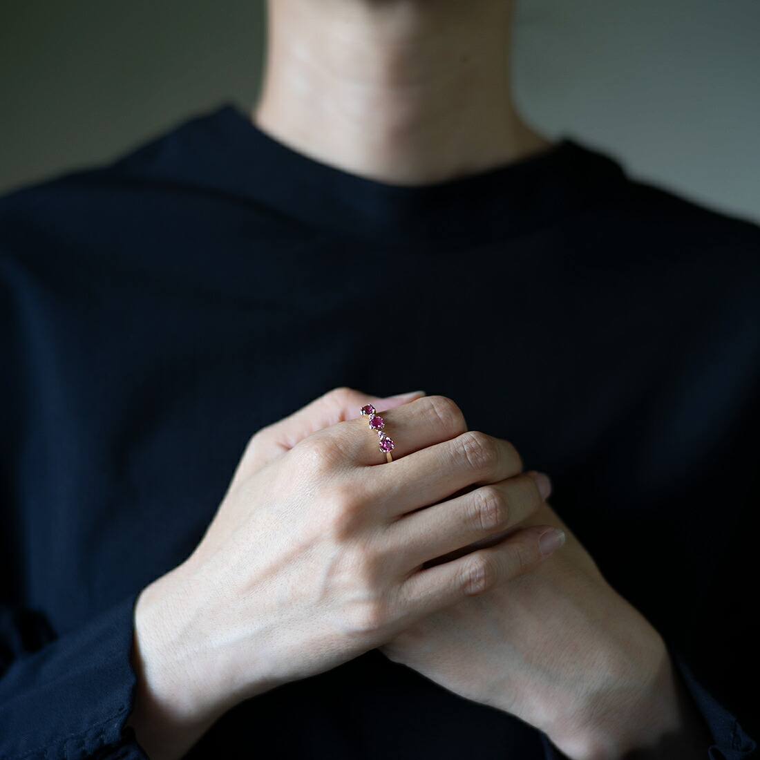 umu -アム- FINE JEWELRY STUIDIOルベライト ダイヤモンド リング 「attore」rg0379_i2.jpg