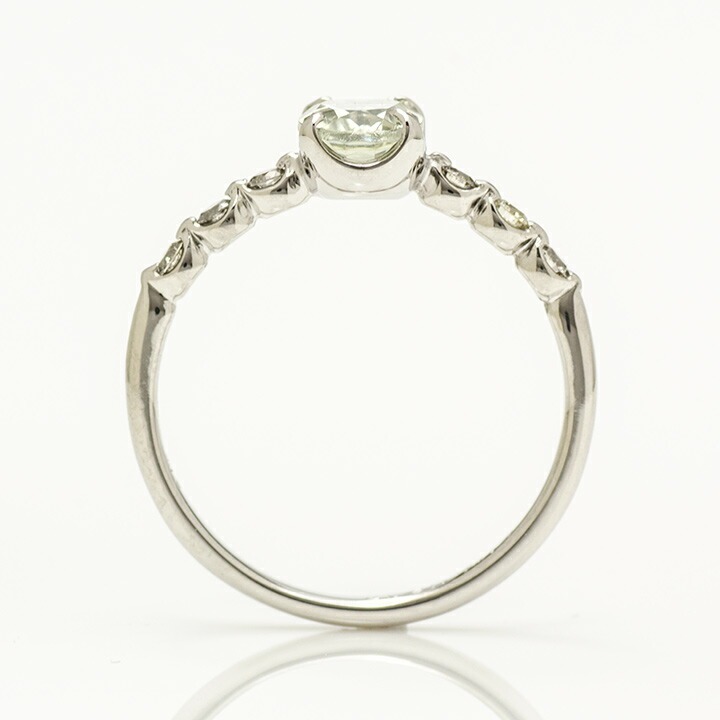 umu -アム- FINE JEWELRY STUIDIOK18 グリーンアメシスト ダイヤモンド リング 「bellezza」rg0383_s.jpg