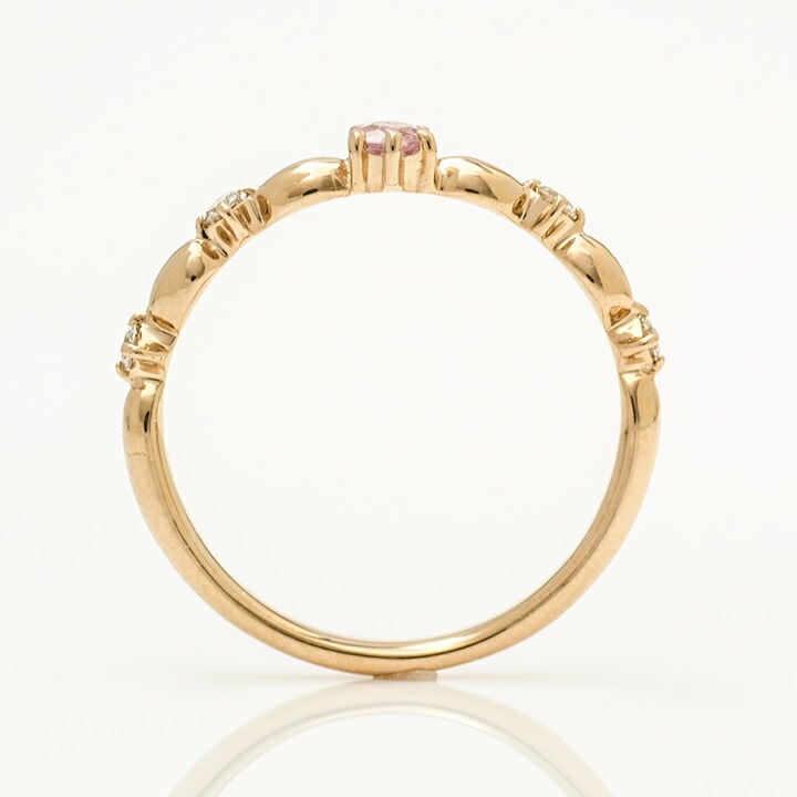 umu -アム- FINE JEWELRY STUIDIOピンクトパーズ ダイヤモンド リング 「tempista」rg0390_s.jpg