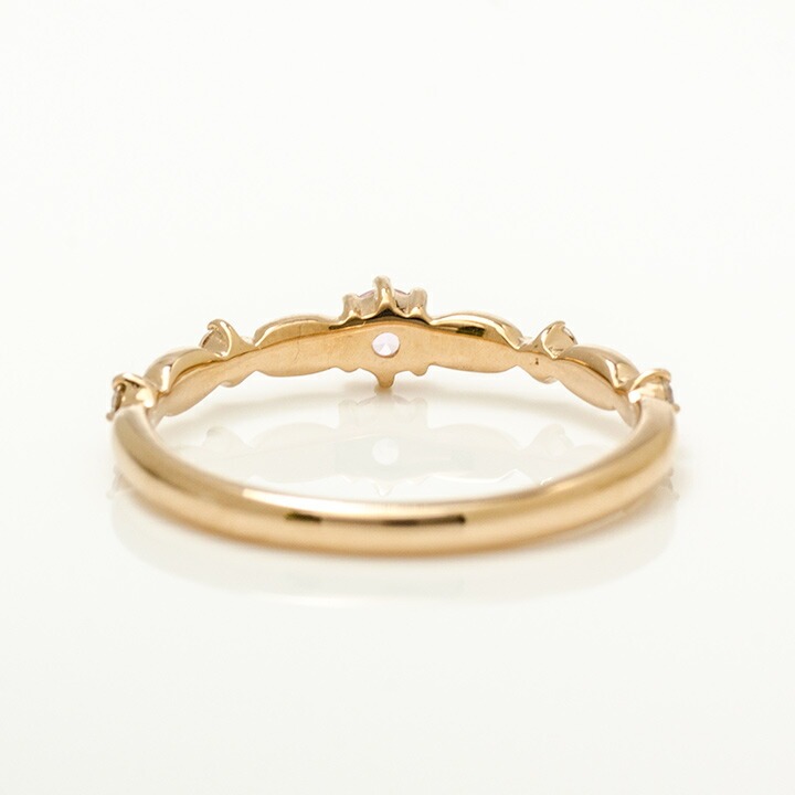 umu -アム- FINE JEWELRY STUIDIOピンクトパーズ ダイヤモンド リング 「tempista」rg0390_u.jpg