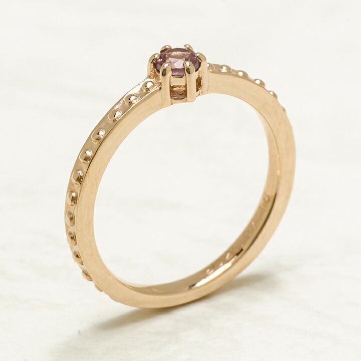 umu -アム- FINE JEWELRY STUIDIOシャンパンガーネットリング 「parca」rg0393_kanban2.jpg