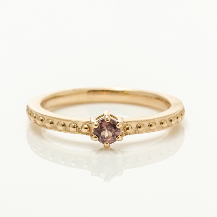umu -アム- FINE JEWELRY STUIDIOシャンパンガーネットリング 「parca」rg0393_m.jpg