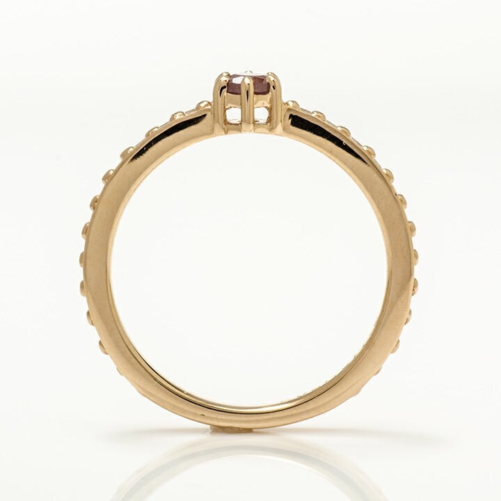 umu -アム- FINE JEWELRY STUIDIOシャンパンガーネットリング 「parca」rg0393_s.jpg