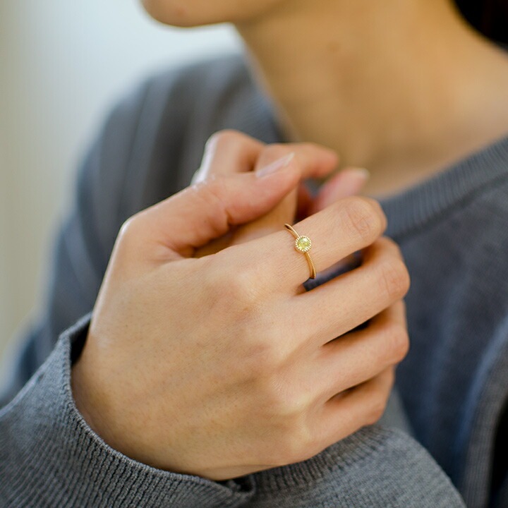 umu -アム- FINE JEWELRY STUIDIOK18 スフェーン リング 「epica」rg0394_i2.jpg