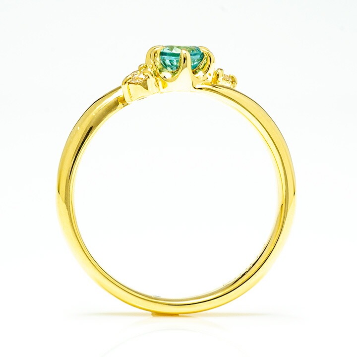 umu -アム- FINE JEWELRY STUIDIOブルージルコン ダイヤモンド リングrg0398_s.jpg