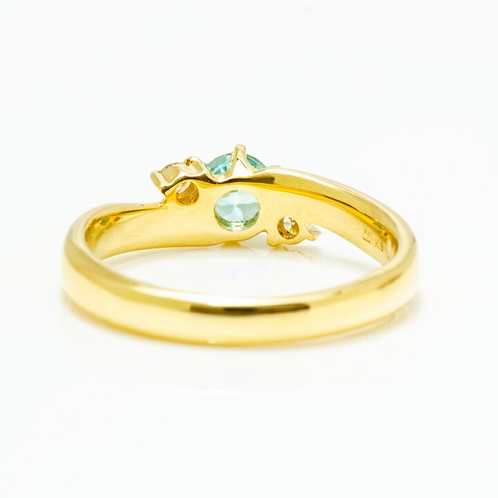 umu -アム- FINE JEWELRY STUIDIOブルージルコン ダイヤモンド リングrg0398_u.jpg