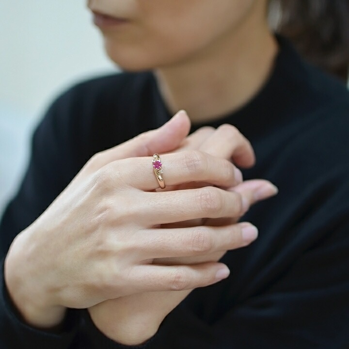 umu -アム- FINE JEWELRY STUIDIOルベライト ダイヤモンド リングrg0399_i2.jpg