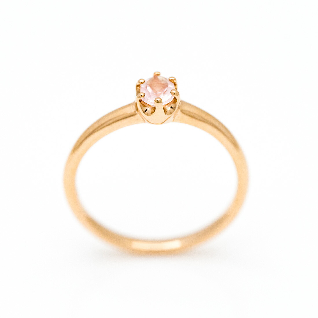 umu -アム- FINE JEWELRY STUIDIOローズクォーツ ミルククラウン リングrg0400_s.jpg
