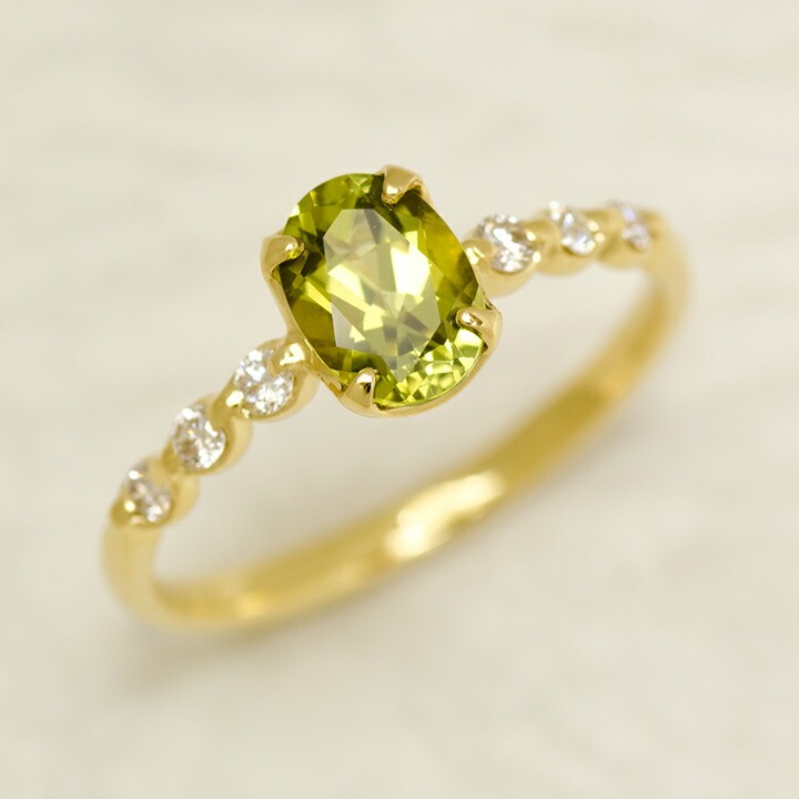 umu -アム- FINE JEWELRY STUIDIOK18 クリソベリル ダイヤモンド リング 「bellezza」rg0402_kanban2.jpg