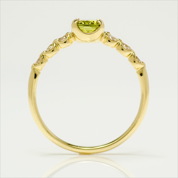 umu -アム- FINE JEWELRY STUIDIOK18 クリソベリル ダイヤモンド リング 「bellezza」rg0402_s.jpg