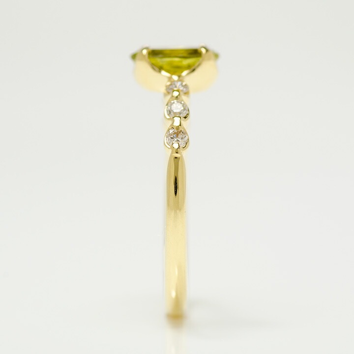 umu -アム- FINE JEWELRY STUIDIOK18 クリソベリル ダイヤモンド リング 「bellezza」rg0402_y.jpg