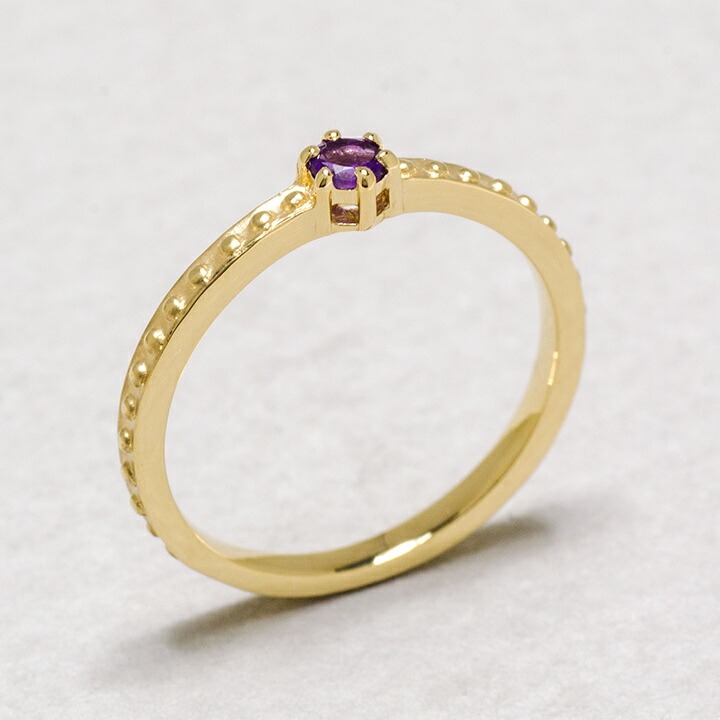 umu -アム- FINE JEWELRY STUIDIOK18 アメシスト リング 「parca」rg0405_kanban2.jpg
