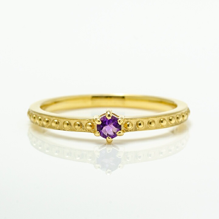 umu -アム- FINE JEWELRY STUIDIOK18 アメシスト リング 「parca」rg0405_m.jpg