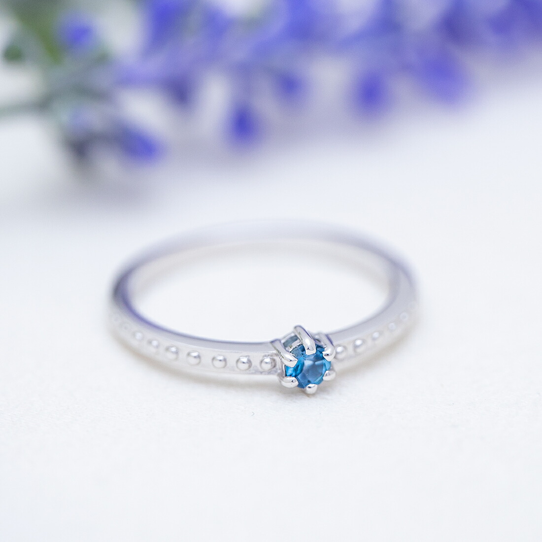 umu -アム- FINE JEWELRY STUIDIOサンタマリアアクアマリン リング 「parca」rg0408_1.jpg